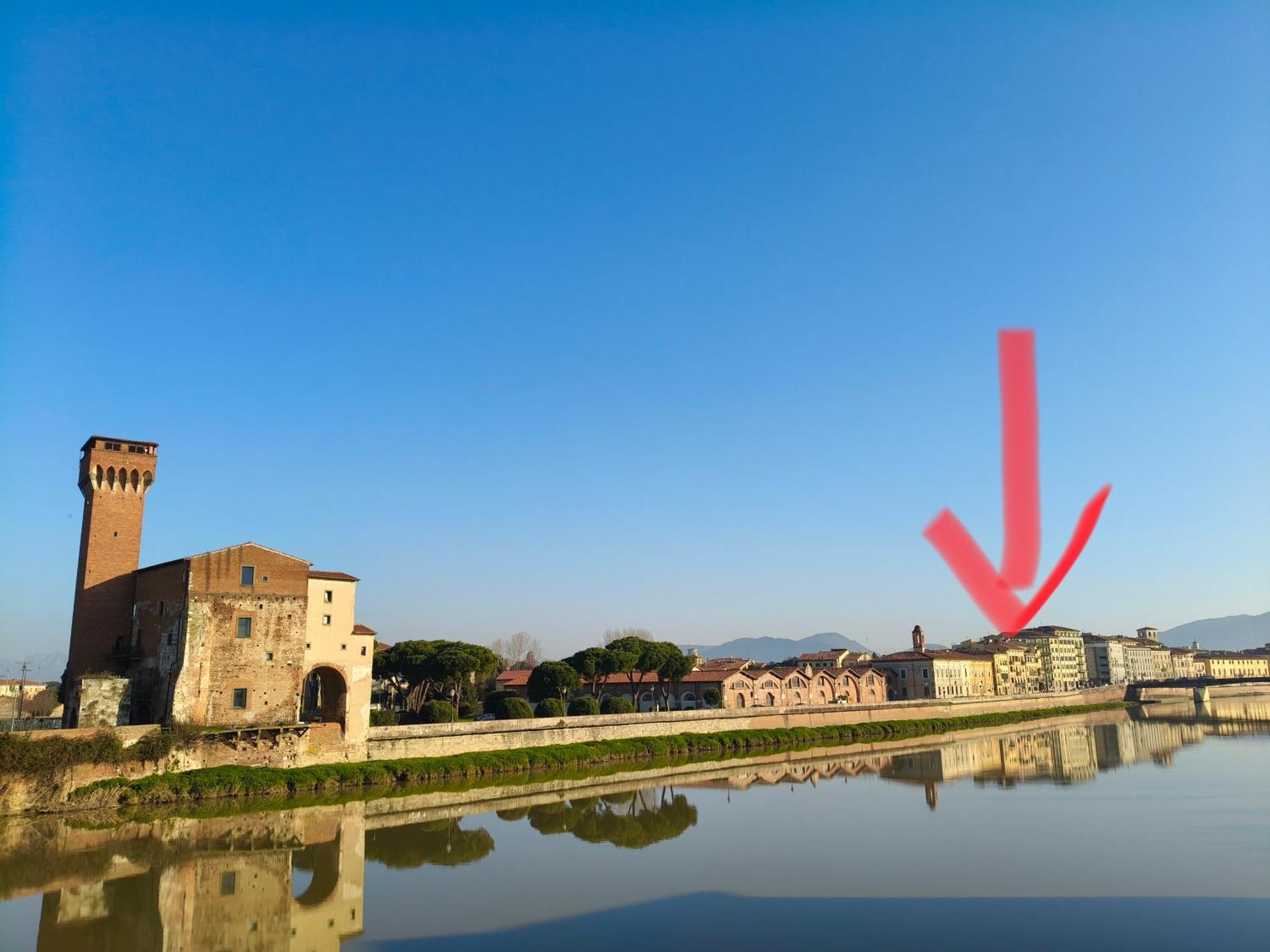 Lungarno 7 Pisa Apartman Kültér fotó